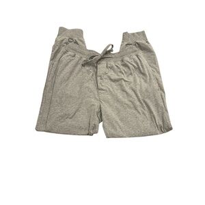 Hanes Grey Drawstring Pajama Lounge Pants